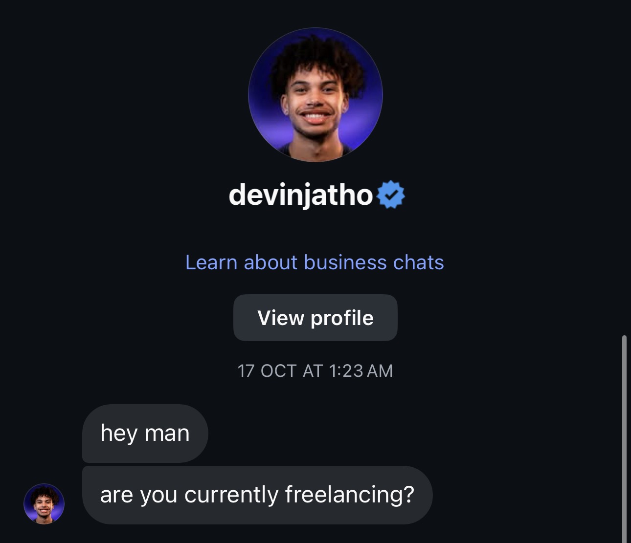 Creator DM Recognition 1