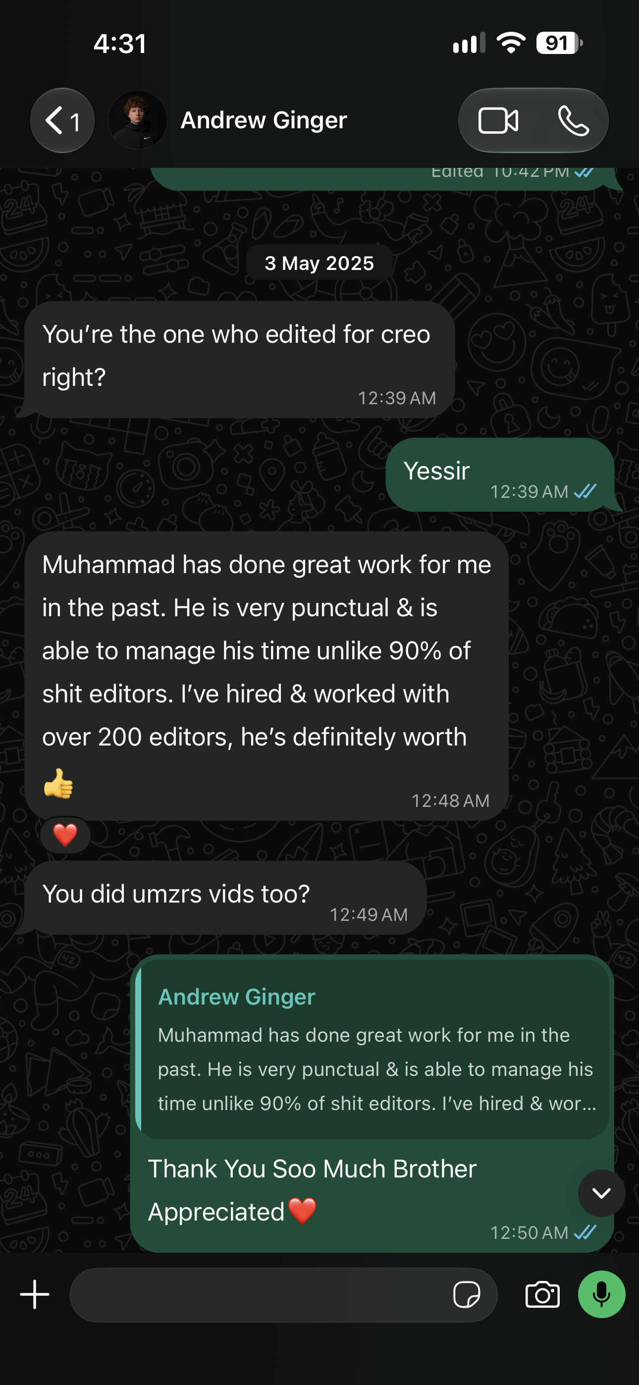 Client Feedback 2