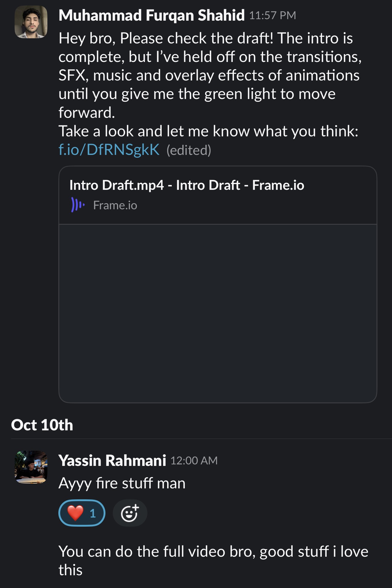 Client Feedback 3